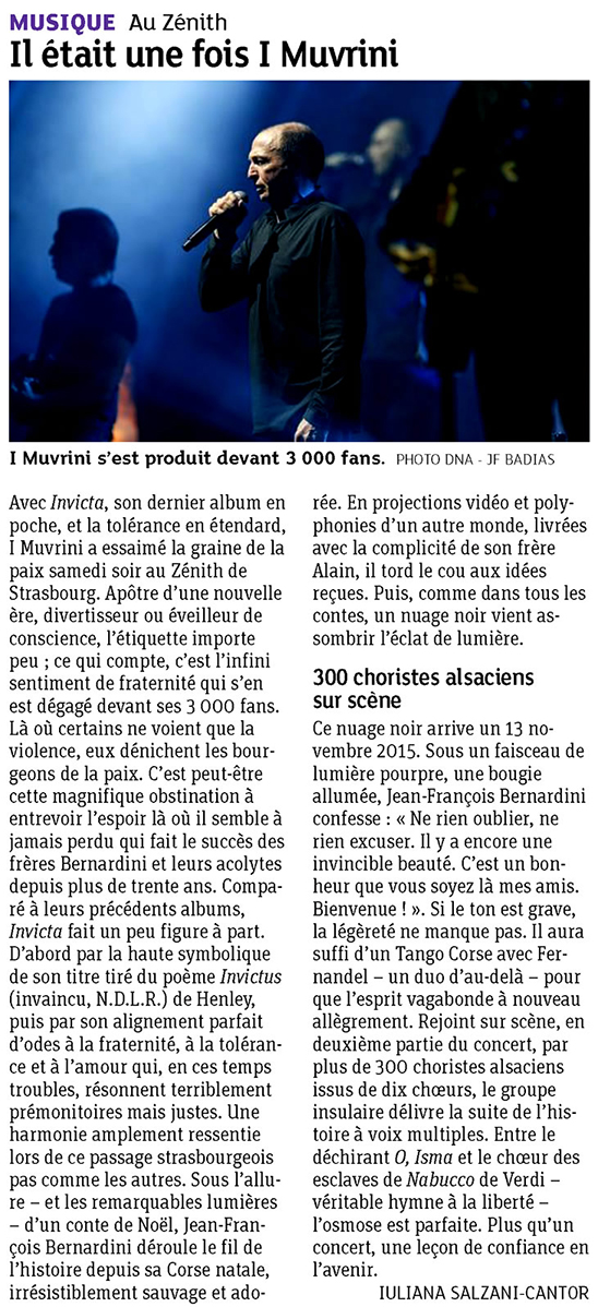 concert zenith strasbourg I Muvrini