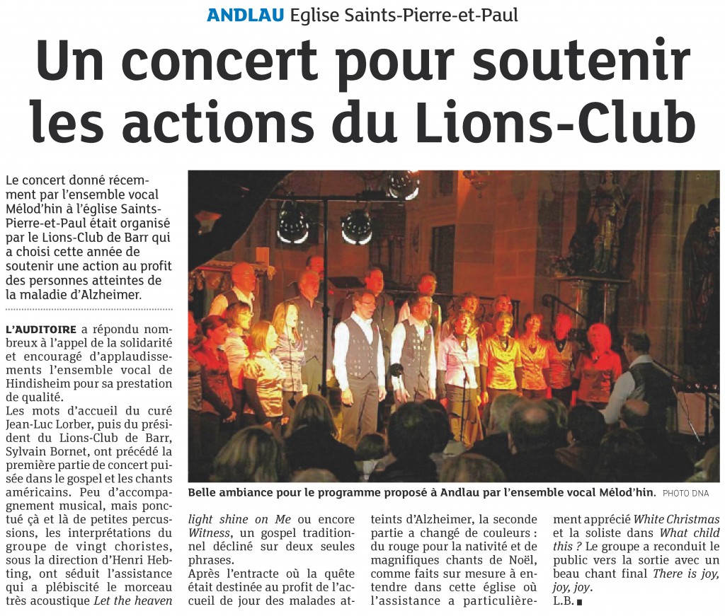 2011-12-21 Concert Andlau du 11-12 (Article DNA)